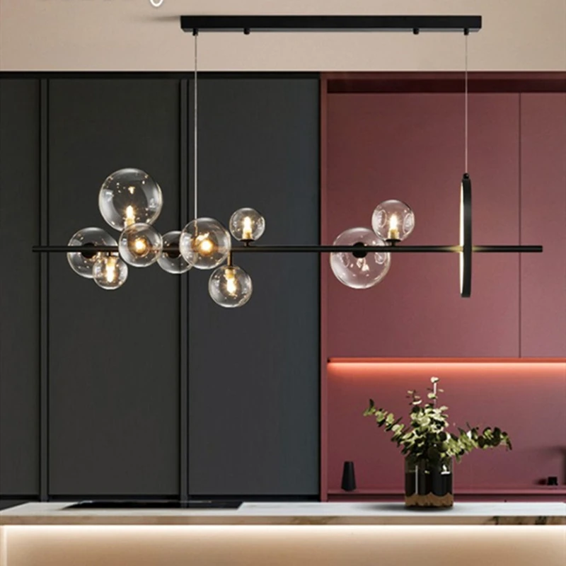 Nordic Led Chandelier Glass Ball Chandeliers For Dining Room Bar Modern Home Decor Loft Hanging Chandelider Lamp Lights Fixtures
Nordic Led Chandelier Glass Ball Chandeliers For Dining Room Bar Modern Home Decor Loft Hanging Chandelider Lamp Lights Fixtures
