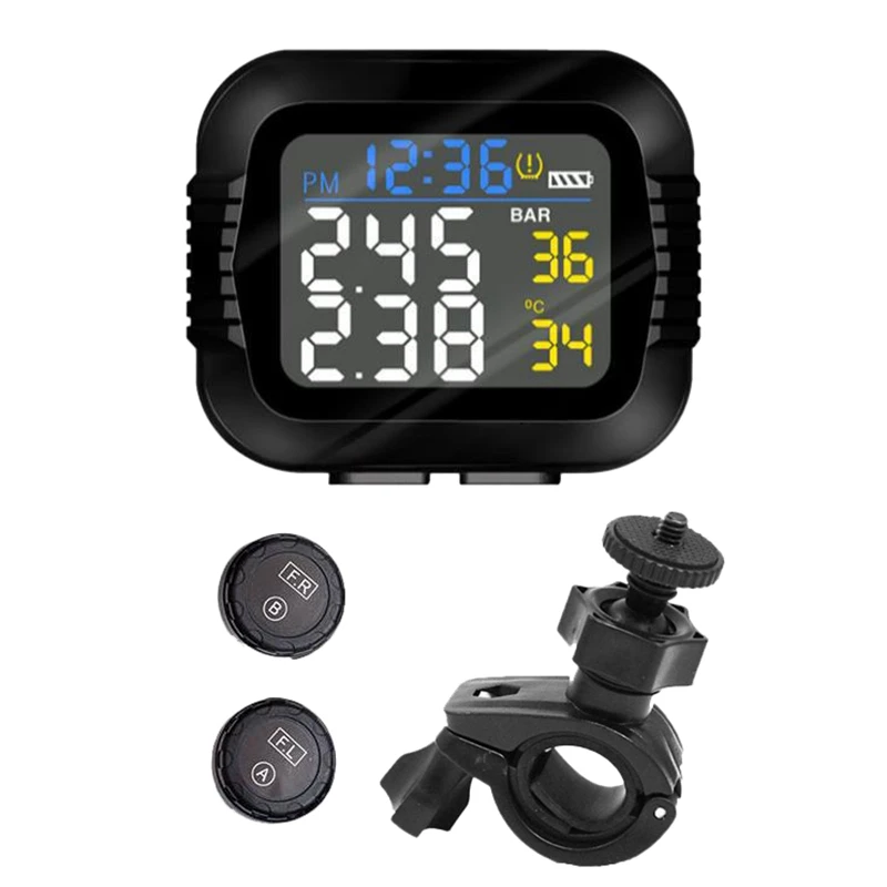 Система контроля давления в шинах мотоцикла TPMS 2 Внешний датчик беспроводной ЖК-дисплей мото шина система сигнализации s T99
Система контроля давления в шинах мотоцикла TPMS 2 Внешний датчик беспроводной ЖК-дисплей мото шина система сигнализации s T99