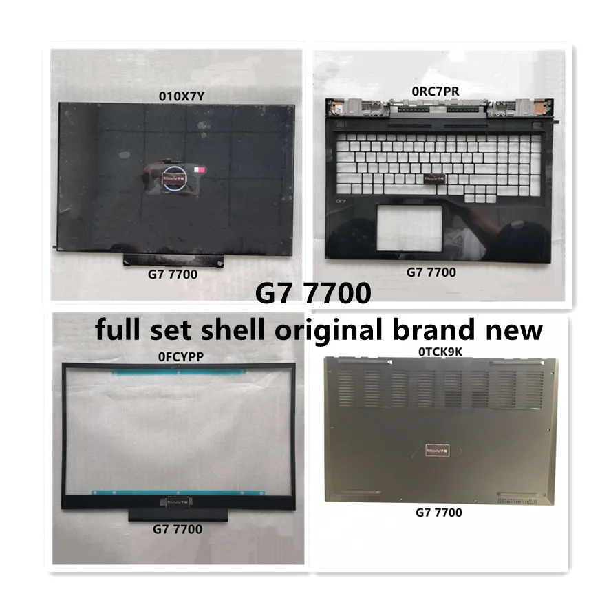Новинка для DELL G7 7700 LCD задняя крышка верхняя крышка Bottm оболочка 010X7Y 0FCYPP 0RC7PR 0TCK9K 0WD1HG
Новинка для DELL G7 7700 LCD задняя крышка верхняя крышка Bottm оболочка 010X7Y 0FCYPP 0RC7PR 0TCK9K 0WD1HG
