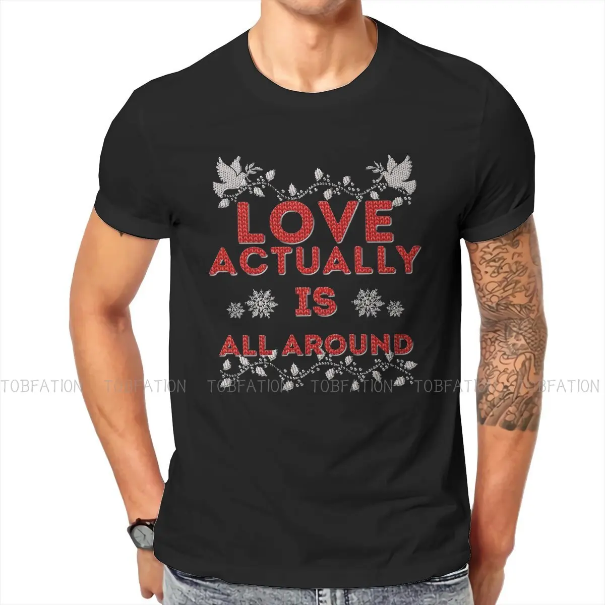 Love Actually is All Around Hip Hop TShirt Marry Christmas Day Printing Streetwear Casual T Shirt Men Tee Gift Clothes
Love Actually is All Around Hip Hop TShirt Marry Christmas Day Printing Streetwear Casual T Shirt Men Tee Gift Clothes