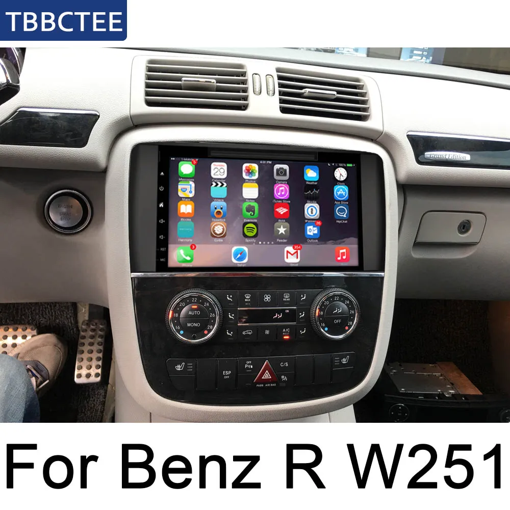 Для Mercedes Benz R Class W251 2006 ~ 2013 NTG Android автомобильный DVD GPS Navi плеер навигация WiFi