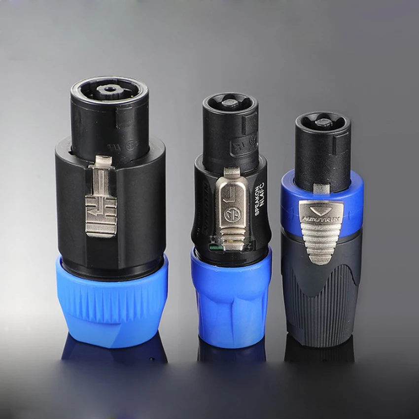 Original Audio Speaker/Loudspeaker Male Plug Connector 2-Poles 4-Poles 8-Poles For NEUTRIK NL2FX/NL4FX/NL4FC/NL8FC
Original Audio Speaker/Loudspeaker Male Plug Connector 2-Poles 4-Poles 8-Poles For NEUTRIK NL2FX/NL4FX/NL4FC/NL8FC