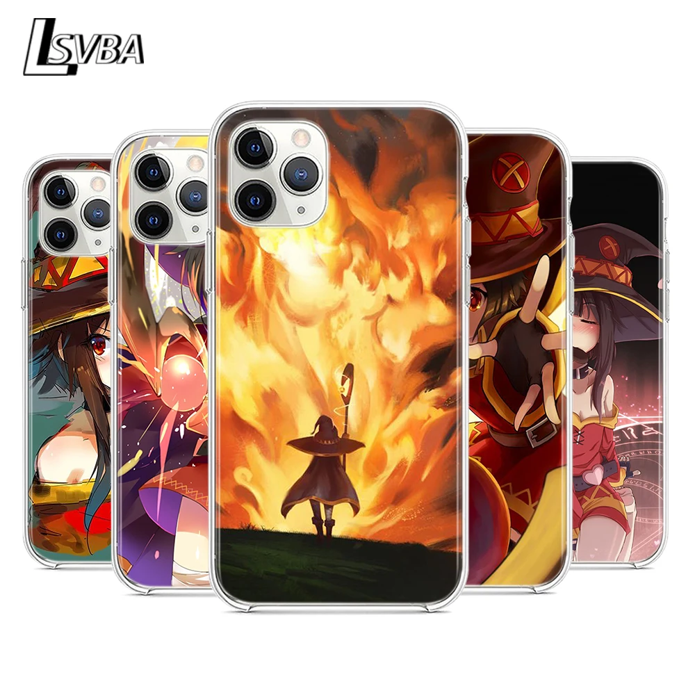 Anime Konosuba Megumin Silicone Cover For Apple iPhone 12 Mini 11 Pro XS Max XR X 8 7 6S 6 Plus 5S SE 2020 Phone Case
Anime Konosuba Megumin Silicone Cover For Apple iPhone 12 Mini 11 Pro XS Max XR X 8 7 6S 6 Plus 5S SE 2020 Phone Case