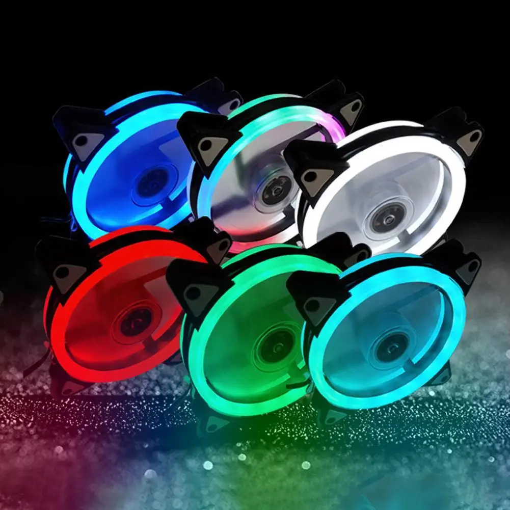 Немой двухсторонний диафрагма светодиодный RGB светильник рассеивания тепла PC чехол Вентилятор охлаждения
Немой двухсторонний диафрагма светодиодный RGB светильник рассеивания тепла PC чехол Вентилятор охлаждения