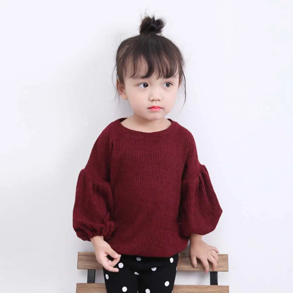 Autumn Sweater Long Sleeve Sweatshirt Pure Color Girlsweater Activity Outdoor Lantern Sleeve Top Soft School Warm Cute
Autumn Sweater Long Sleeve Sweatshirt Pure Color Girlsweater Activity Outdoor Lantern Sleeve Top Soft School Warm Cute