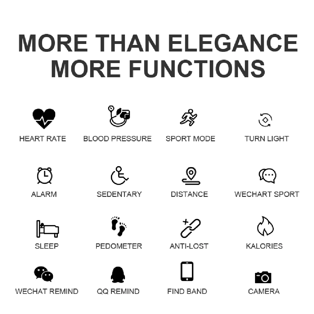 H8 Smart Watch Women 2019 Waterproof Heart Rate Monitoring Bluetooth For Android IOS Fitness Bracelet Smartwatch
H8 Smart Watch Women 2019 Waterproof Heart Rate Monitoring Bluetooth For Android IOS Fitness Bracelet Smartwatch
