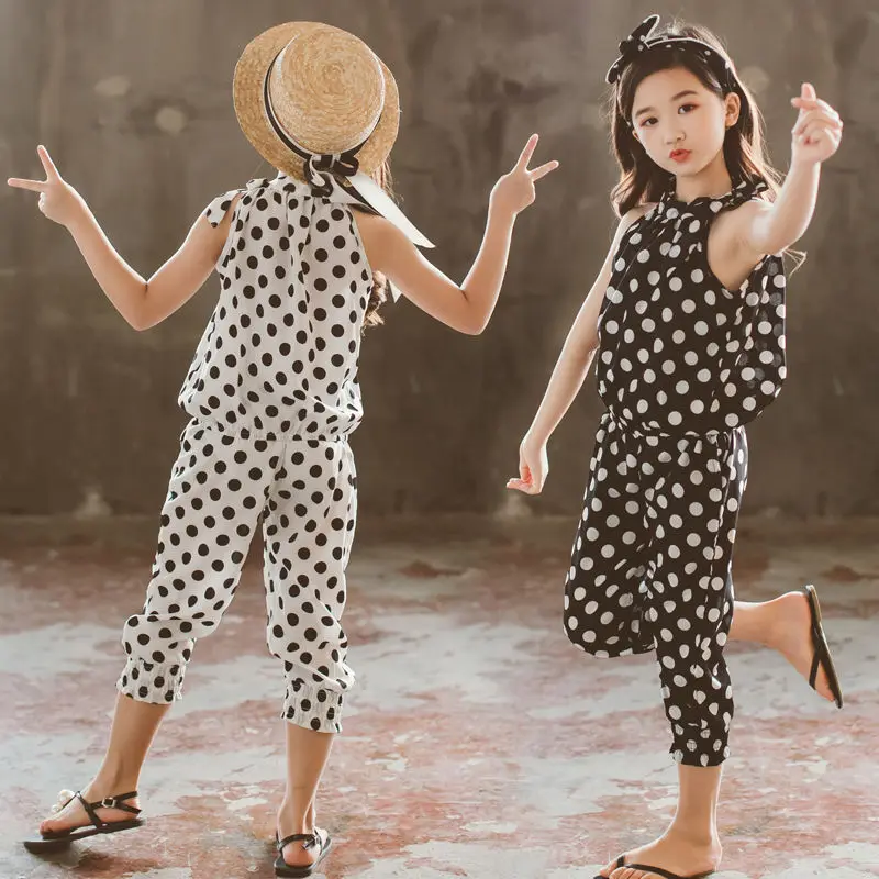Children Sets 2021 Summer Girls Clothing Suit Fashion Dot Sleeveless Tops + Pants 2Pcs Teens Clothes 4 5 6 7 8 9 10 11 12 Years
Children Sets 2021 Summer Girls Clothing Suit Fashion Dot Sleeveless Tops + Pants 2Pcs Teens Clothes 4 5 6 7 8 9 10 11 12 Years