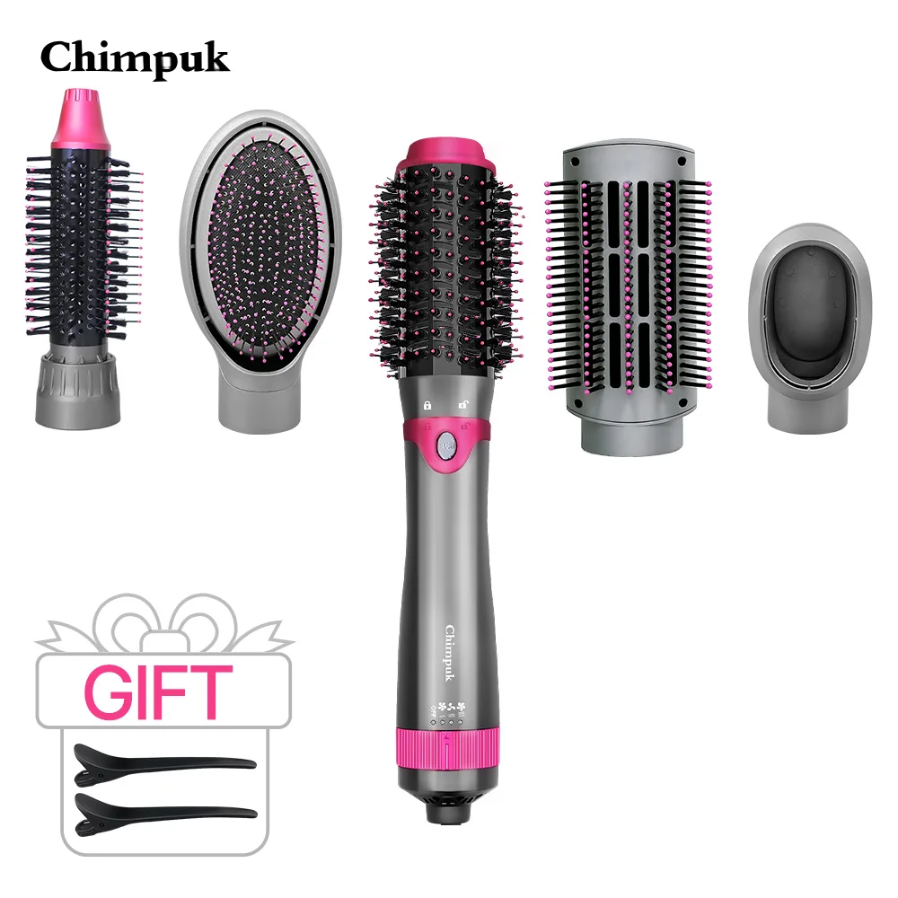 Фен для волос 1000 Вт с функцией горячего воздуха, стайлер, выпрямитель для волос, бигуди, расческа, одноступенчатая электрическая ионизацион... 
Фен для волос 1000 Вт с функцией горячего воздуха, стайлер, выпрямитель для волос, бигуди, расческа, одноступенчатая электрическая ионизацион...