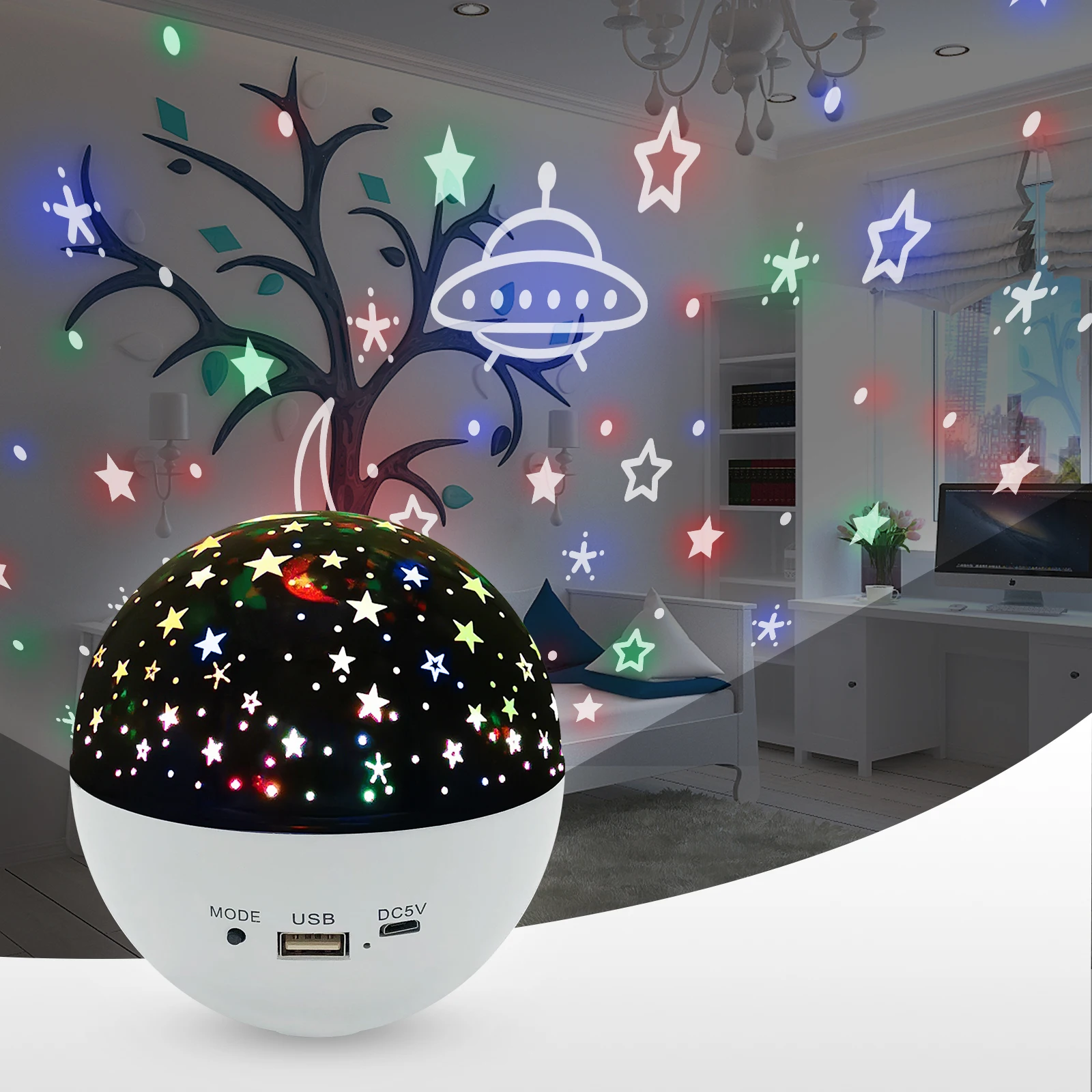 Star projector night light LED Projection Lamp Music Bluetooth Speaker Star Ocean Moon Spaceship 7 Colors Change Light for Kids
Star projector night light LED Projection Lamp Music Bluetooth Speaker Star Ocean Moon Spaceship 7 Colors Change Light for Kids