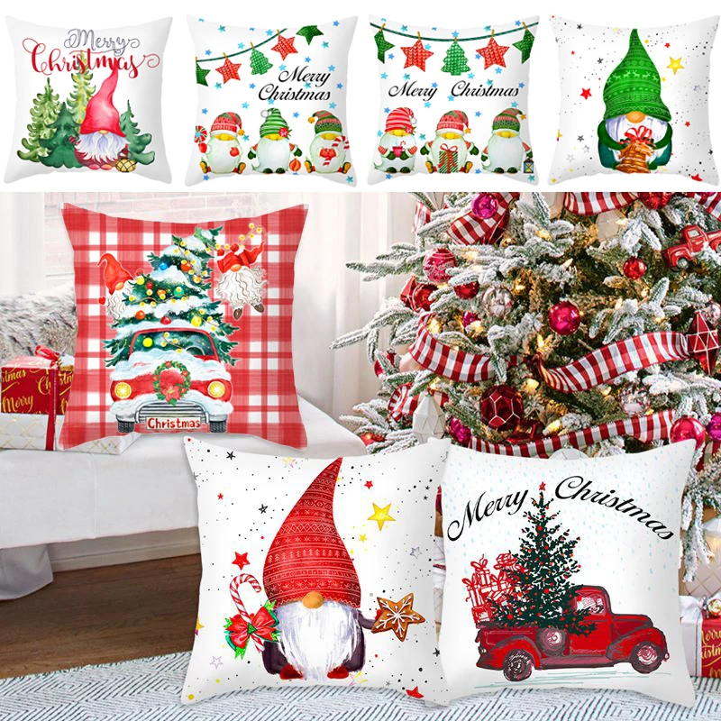 Christmas Cushion Cover Merry Christmas Decorations Home Pillow Case Christmas Ornament Xmas Gifts Navidad Noel Happy New Year
Christmas Cushion Cover Merry Christmas Decorations Home Pillow Case Christmas Ornament Xmas Gifts Navidad Noel Happy New Year