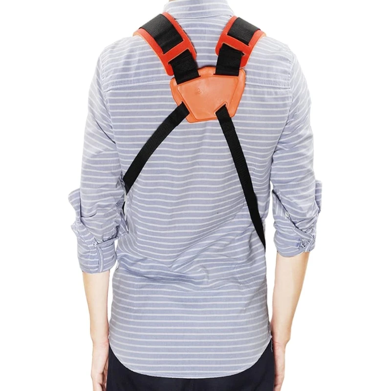 Удобный мягкий ремень оранжевого цвета, двойной плечевой ремень для триммера, наплечный ремень для триммеров, кусторезов, стриммеров, садов... 
Удобный мягкий ремень оранжевого цвета, двойной плечевой ремень для триммера, наплечный ремень для триммеров, кусторезов, стриммеров, садов...