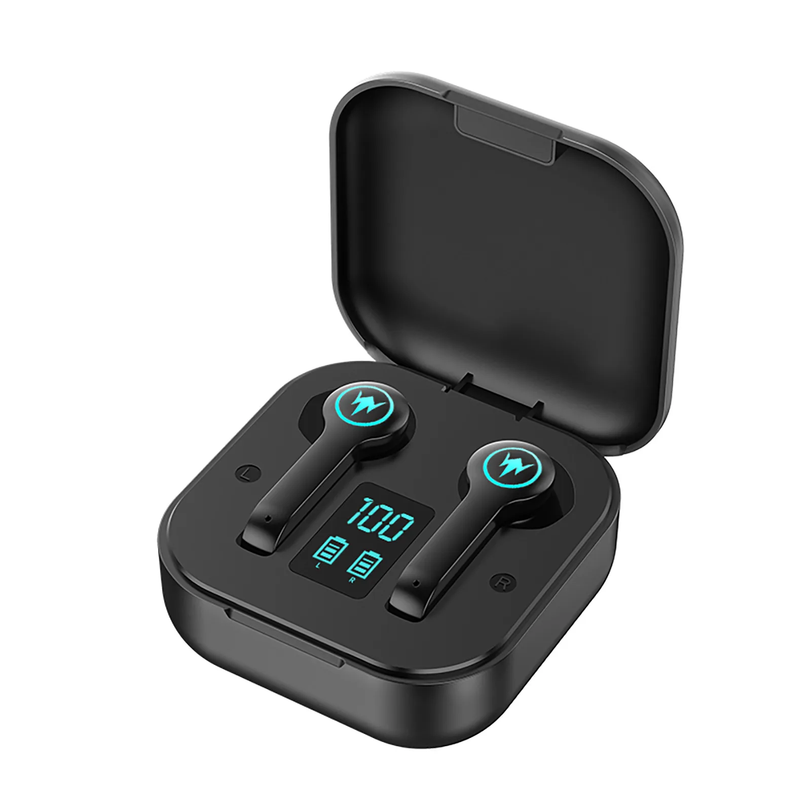 L10 Stereo Wireless Sports Bluetooth Headset With Charging Compartment Digital Display Headset Charging Running Earphone
L10 Stereo Wireless Sports Bluetooth Headset With Charging Compartment Digital Display Headset Charging Running Earphone