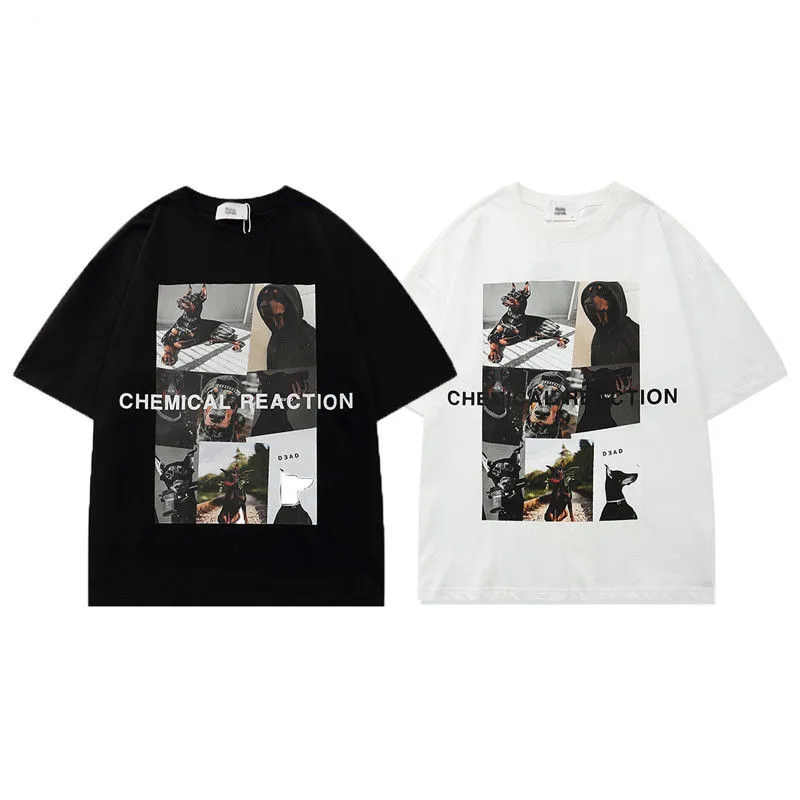 100% Cotton T Shirt Streetwear Men Oversize T-Shirt Dog Print Tshirt Summer Short Sleeve Loose Tops Tees M'en's Tops
100% Cotton T Shirt Streetwear Men Oversize T-Shirt Dog Print Tshirt Summer Short Sleeve Loose Tops Tees M'en's Tops