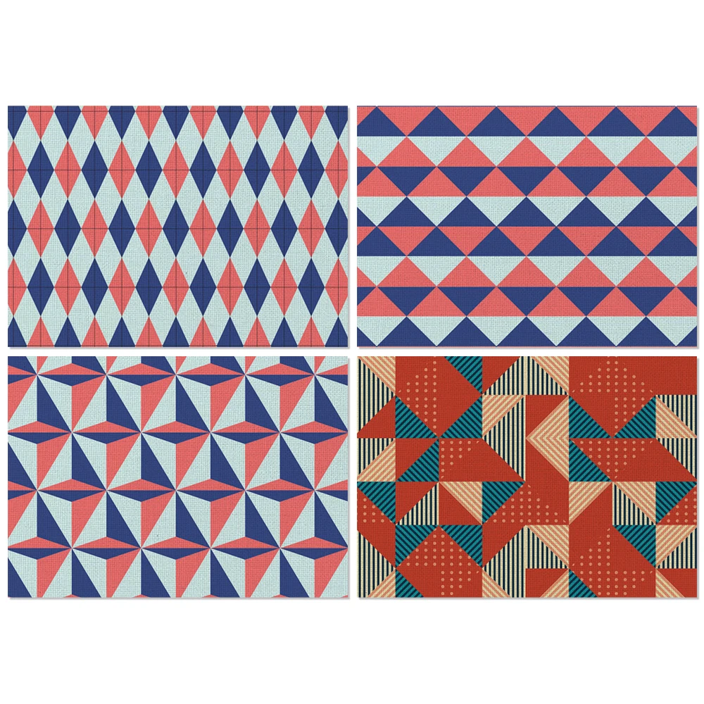Fuwatacchi Geometric Figure Table Pad Tableware Placemats for Kitchen Table and Dining Table Cup Mat Tea Party Decorations Linen 
Fuwatacchi Geometric Figure Table Pad Tableware Placemats for Kitchen Table and Dining Table Cup Mat Tea Party Decorations Linen