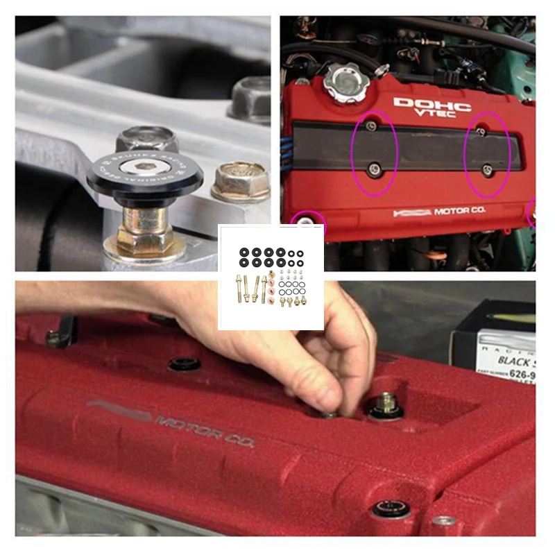 Крышка клапана двигателя Шайба Болт низкопрофильный для Honda Acura B серии B16 B18/ B20