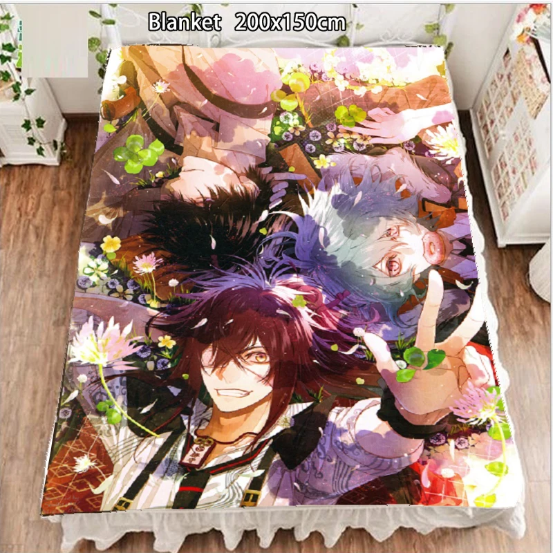 Anime Fleece Blanket and Bedspreads CollarxMalice Kei Kageyuki Takeru Mineo Blankets for Beds 200cm 100cm
Anime Fleece Blanket and Bedspreads CollarxMalice Kei Kageyuki Takeru Mineo Blankets for Beds 200cm 100cm