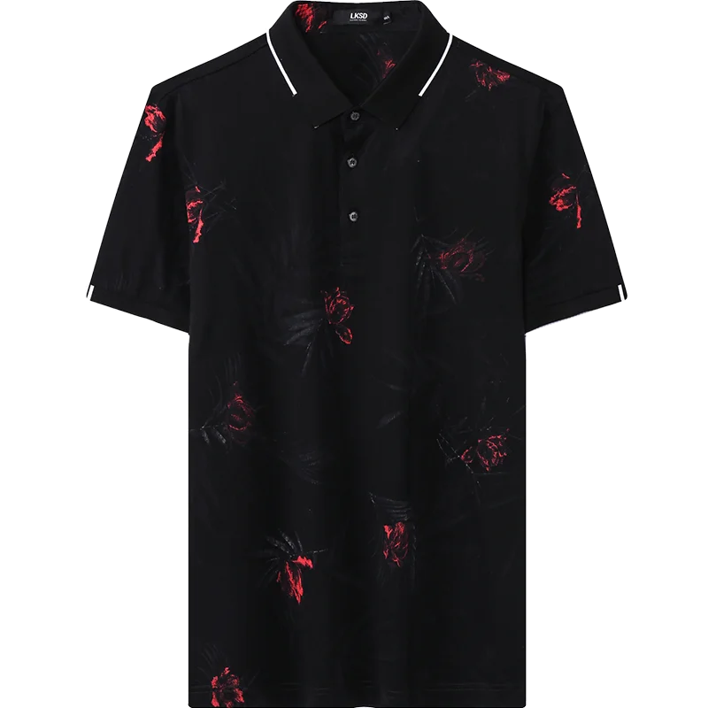 LKSD 2021 summer new men's POLO tshirt fashion lapel personality printed T-shirt casual men's POLO shirt tops U01050228
LKSD 2021 summer new men's POLO tshirt fashion lapel personality printed T-shirt casual men's POLO shirt tops U01050228