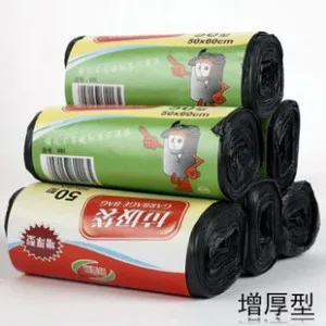Пакеты для мусора толстые 50*60 890 hao po xi|Ведерки| |