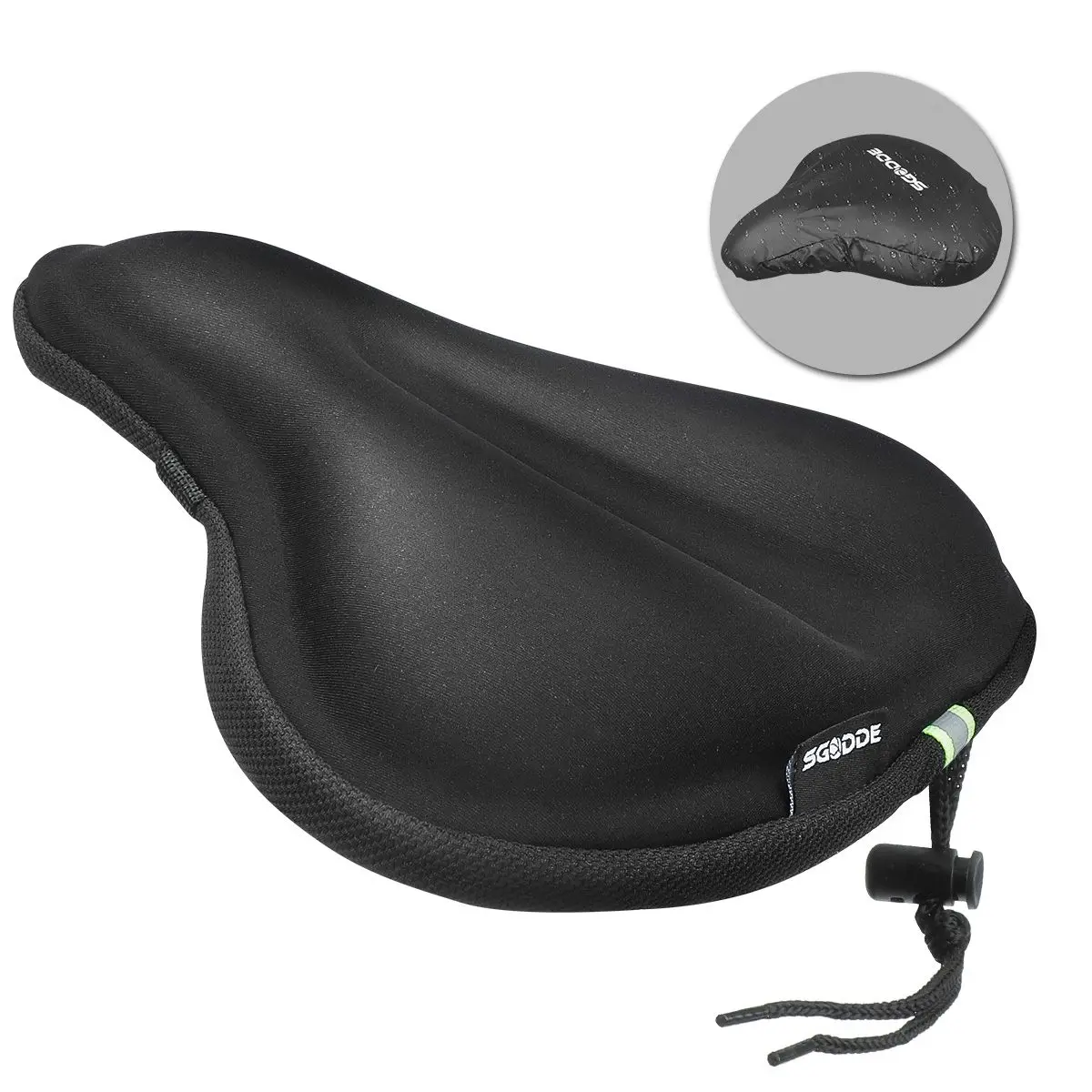 SGODDE 27x26cm Bike Saddle Memory Foam Comfortable Breathable Reflective Bicycle Seat for MTB E-Bike Pad with Waterproof Cover
SGODDE 27x26cm Bike Saddle Memory Foam Comfortable Breathable Reflective Bicycle Seat for MTB E-Bike Pad with Waterproof Cover