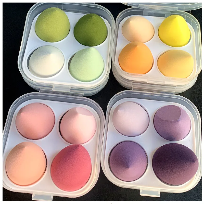 4PCS Makeup Blender Beauty Puff Sponge Set Foundation Powder Blush Blender Makeup Accessories Tools Cosmetic Blending Sponge
4PCS Makeup Blender Beauty Puff Sponge Set Foundation Powder Blush Blender Makeup Accessories Tools Cosmetic Blending Sponge