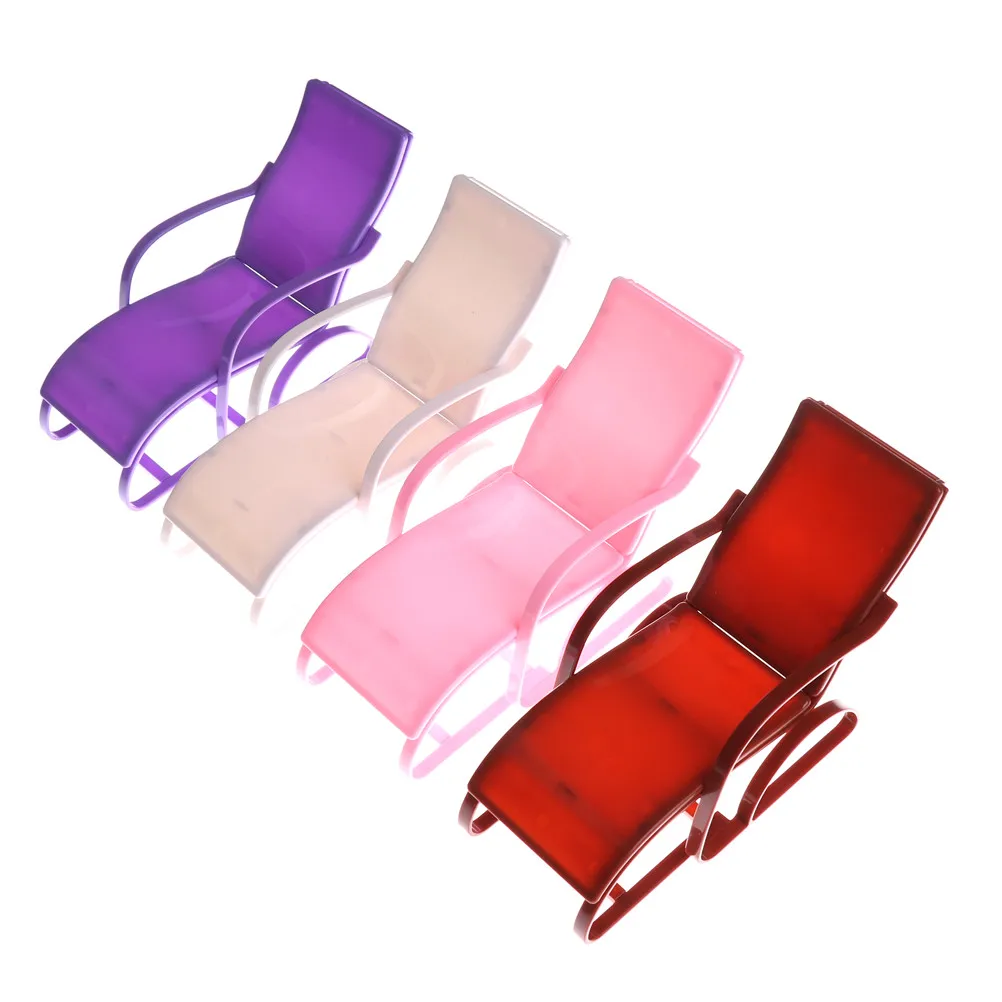1PC Mini Rocking Chair Plastic Beach Lounge Chair For Dolls Decoration Baby Girls Toys 4 Colors Kawaii Furniture Accessories
1PC Mini Rocking Chair Plastic Beach Lounge Chair For Dolls Decoration Baby Girls Toys 4 Colors Kawaii Furniture Accessories