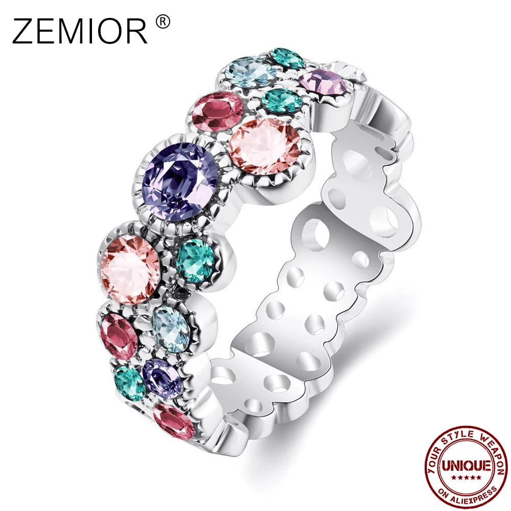 ZEMIOR Rings For Women Colorful Inlaid Multicolor Rhinestone Tin Alloy Ring Luxurious Hot Selling Fashion Jewelry Wedding Gift
ZEMIOR Rings For Women Colorful Inlaid Multicolor Rhinestone Tin Alloy Ring Luxurious Hot Selling Fashion Jewelry Wedding Gift