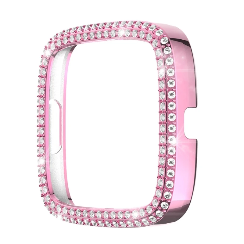 Compatible for Fit bit Versa 2 Case, Crystal Diamond Frame Protective Case A0NB
Compatible for Fit bit Versa 2 Case, Crystal Diamond Frame Protective Case A0NB