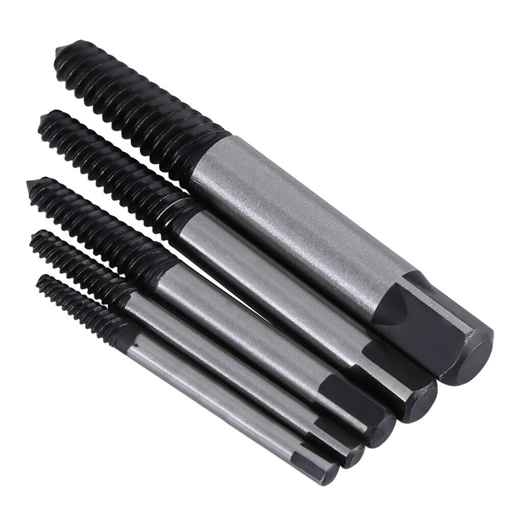 5pcs Screw Extractor Set Easy Out Drill Bits Guide Broken Damaged Bolt Remover Screw Extractor With Storage Box
5pcs Screw Extractor Set Easy Out Drill Bits Guide Broken Damaged Bolt Remover Screw Extractor With Storage Box