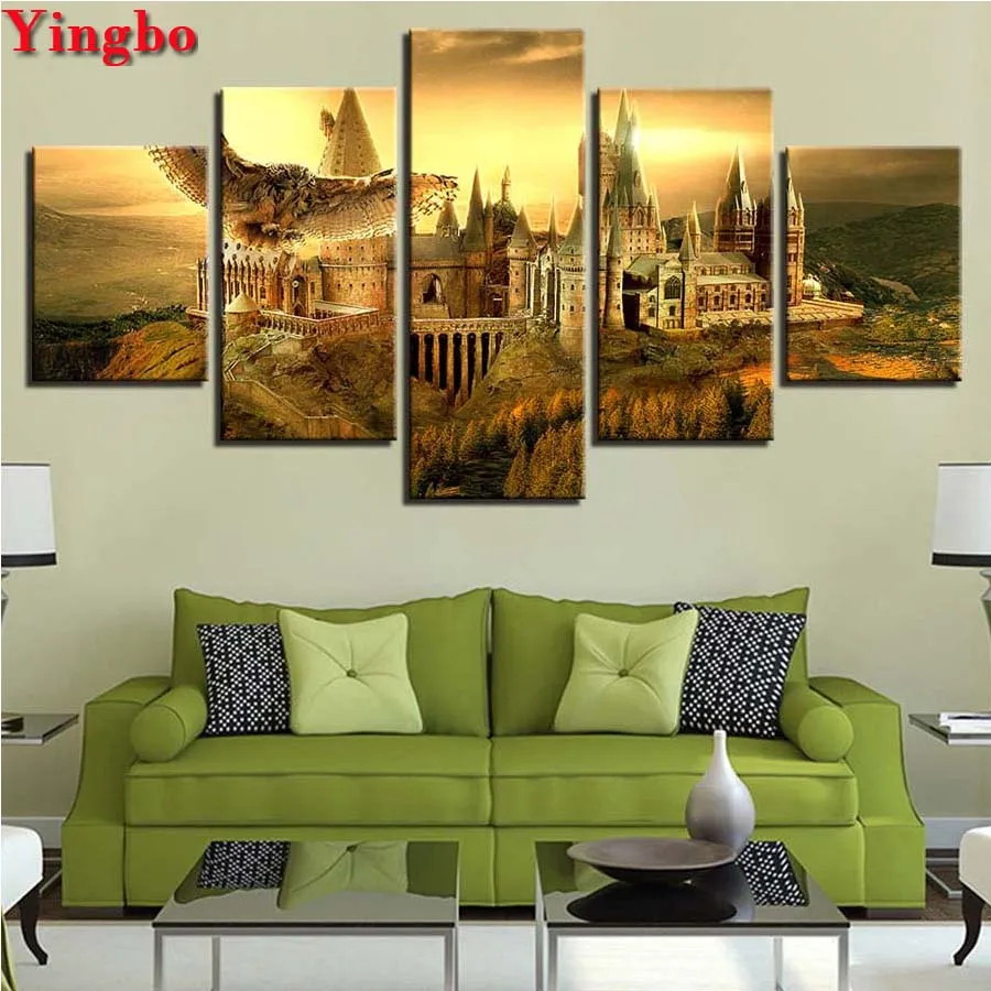 diy round square Diamond Embroidery 5 Pieces Eagle Castle Scenery Cross Stitch Full drill Diamond Painting Mosaic Christmas gift
diy round square Diamond Embroidery 5 Pieces Eagle Castle Scenery Cross Stitch Full drill Diamond Painting Mosaic Christmas gift