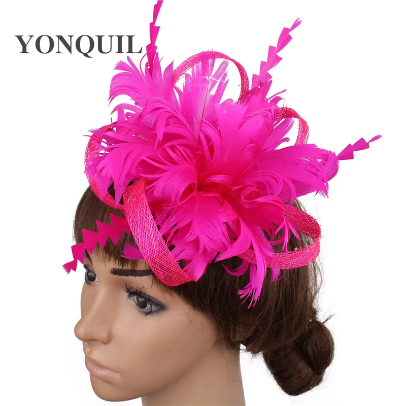 Fancy Fearher Hair Flower Accessories Fashion Wedding Fascinator Women Church Party Fedora Formal Dinner Headwear Headbands
Fancy Fearher Hair Flower Accessories Fashion Wedding Fascinator Women Church Party Fedora Formal Dinner Headwear Headbands