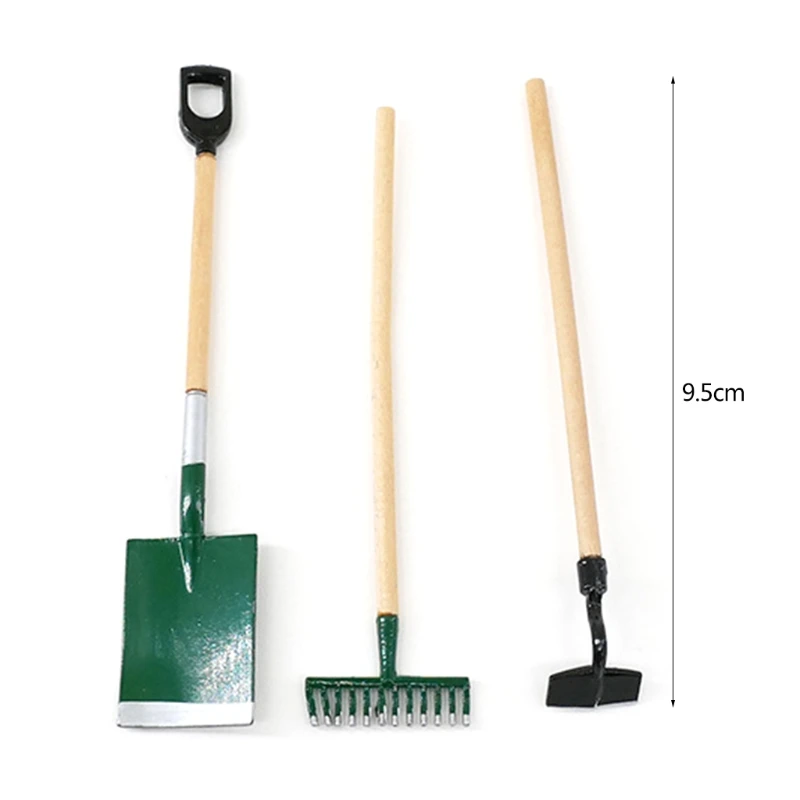 1/12 Scale Mini Shovel Rake Garden Tools Model Doll Life Scene Dollhouse Miniature Accessories Decoration Doll House Toy
1/12 Scale Mini Shovel Rake Garden Tools Model Doll Life Scene Dollhouse Miniature Accessories Decoration Doll House Toy