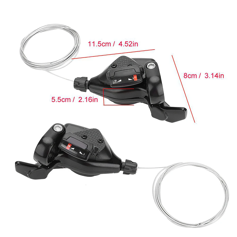 Mountain Bicycle Derailleur 3x7 21 Speed Bicycle Shifter Brake MTB Road Bike Riding Cycling Disc Brake Levers with Shift Cable
Mountain Bicycle Derailleur 3x7 21 Speed Bicycle Shifter Brake MTB Road Bike Riding Cycling Disc Brake Levers with Shift Cable