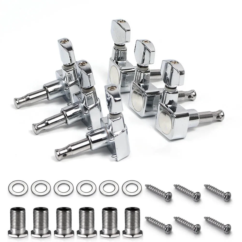 Electric Guitar String Tuner Right Knob Guitar String Tuning Pegs with Screw Gasket Musical Instrument Replacement Parts
Electric Guitar String Tuner Right Knob Guitar String Tuning Pegs with Screw Gasket Musical Instrument Replacement Parts