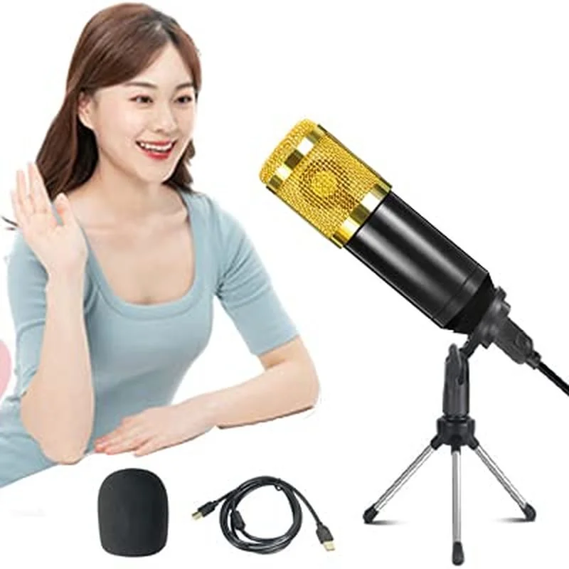 USB Microphone Home Karaoke Singing and Anchor Recording Live Broadcast Equipment BM800 Microphone Set Used In Home Studios
USB Microphone Home Karaoke Singing and Anchor Recording Live Broadcast Equipment BM800 Microphone Set Used In Home Studios