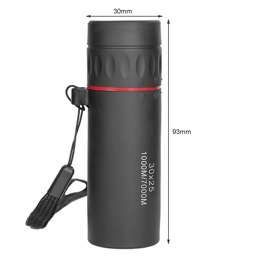 30x25 Mini Portable Waterproof Outdoor Camping Hiking High Definition Monocular Telescope Military Zoom 7X Scope Observation
30x25 Mini Portable Waterproof Outdoor Camping Hiking High Definition Monocular Telescope Military Zoom 7X Scope Observation