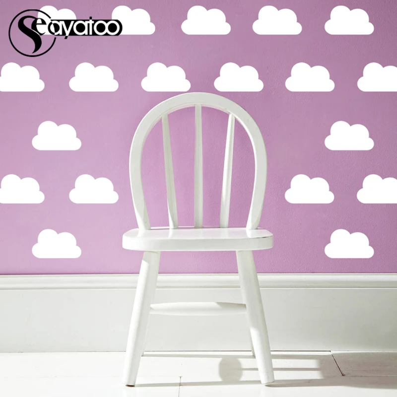 20pcs White Clouds Pattern Vinyl Wall Art Sticker Decal Kids Baby Room Nursery Bedroom Stickers 42x58cm
20pcs White Clouds Pattern Vinyl Wall Art Sticker Decal Kids Baby Room Nursery Bedroom Stickers 42x58cm