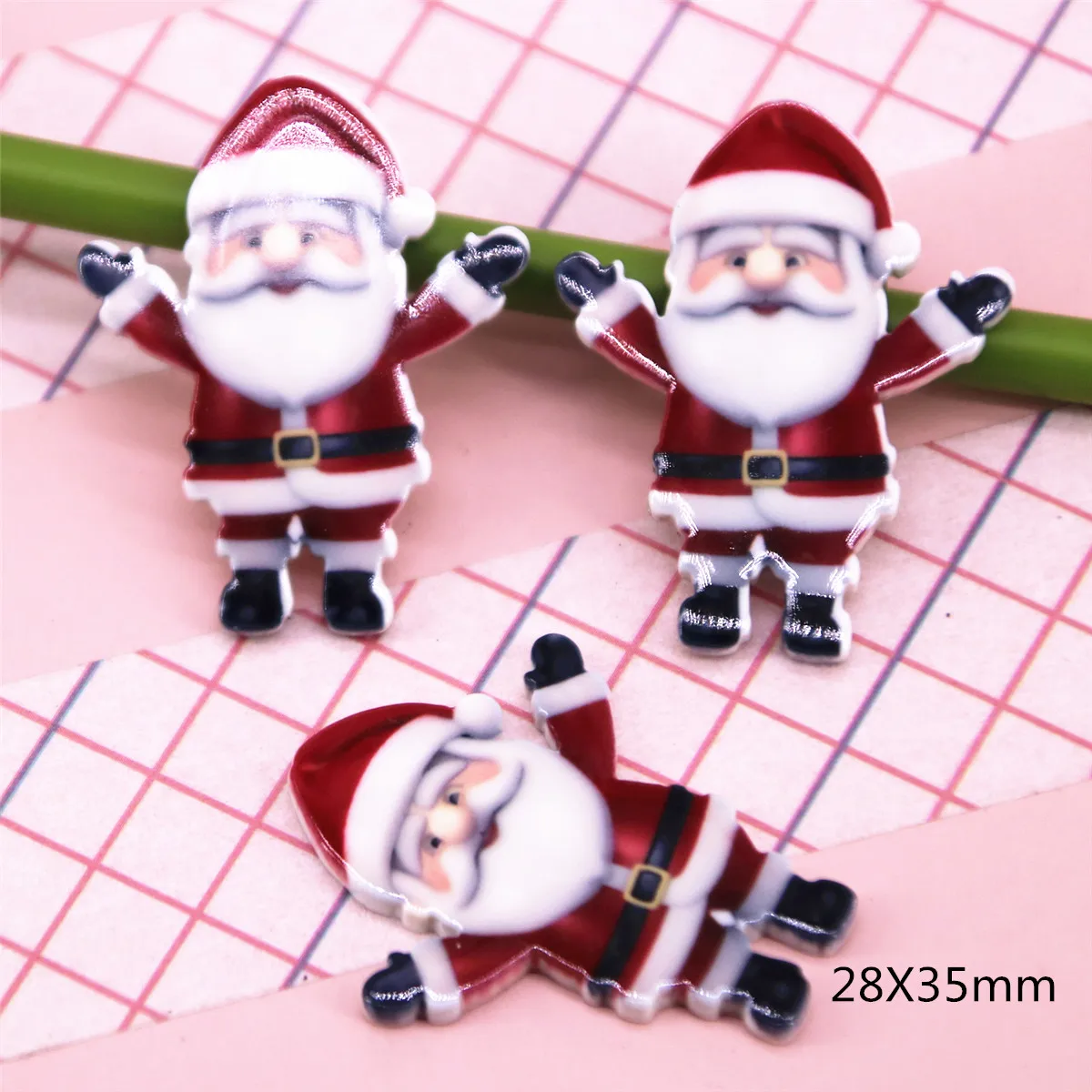 10pcs Resin kawaii Santa Claus flat back Cabochon Art Supply Decoration Charm Scrapbook Kawaii DIY Embellishments
10pcs Resin kawaii Santa Claus flat back Cabochon Art Supply Decoration Charm Scrapbook Kawaii DIY Embellishments