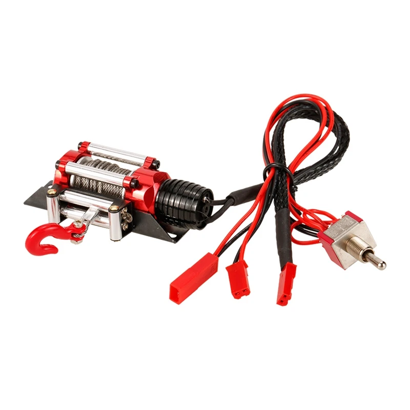 RC Car Metal Steel Wired Automatic Simulated Winch for 1/10 RC Crawler Car Axial Traxxas TRX4 SCX10 90046 D90
RC Car Metal Steel Wired Automatic Simulated Winch for 1/10 RC Crawler Car Axial Traxxas TRX4 SCX10 90046 D90