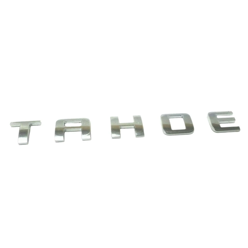 Алюминиевые 3D буквы имя эмблема наклейки для Chevrolet Tahoe Side | Автомобили и мотоциклы