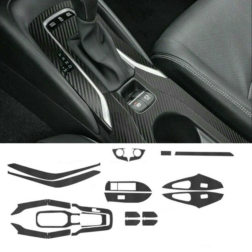 19 шт./компл. внутренняя дверная ручка, центральная консоль, рулевое колесо, панель передач, наклейки, наборы ПВХ, подходит для Toyota Corolla 2019 2020 
19 шт./компл. внутренняя дверная ручка, центральная консоль, рулевое колесо, панель передач, наклейки, наборы ПВХ, подходит для Toyota Corolla 2019 2020