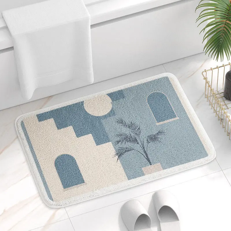 Bathroom Rug Soft Fluffy Carpets Non-slip Carpet Door Mat Absorbent Quick-drying Bathroom Doormat Balcony Porch Area Rugs
Bathroom Rug Soft Fluffy Carpets Non-slip Carpet Door Mat Absorbent Quick-drying Bathroom Doormat Balcony Porch Area Rugs