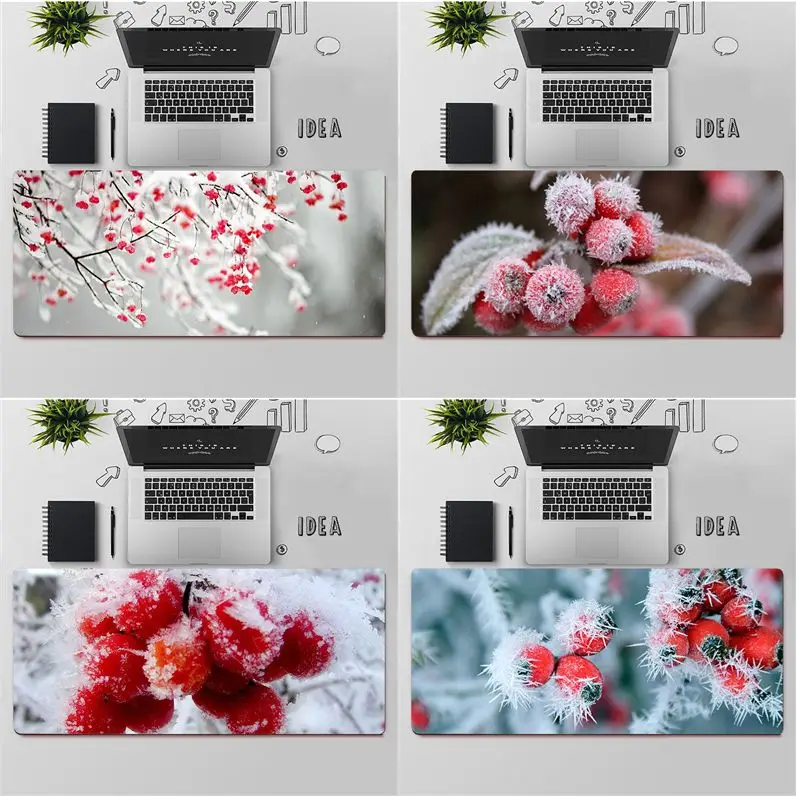 FHNBLJ red leaves red fruits red flower in snow Natural Rubber Gaming mousepad Desk Mat Rubber Computer Gaming mousepad
FHNBLJ red leaves red fruits red flower in snow Natural Rubber Gaming mousepad Desk Mat Rubber Computer Gaming mousepad