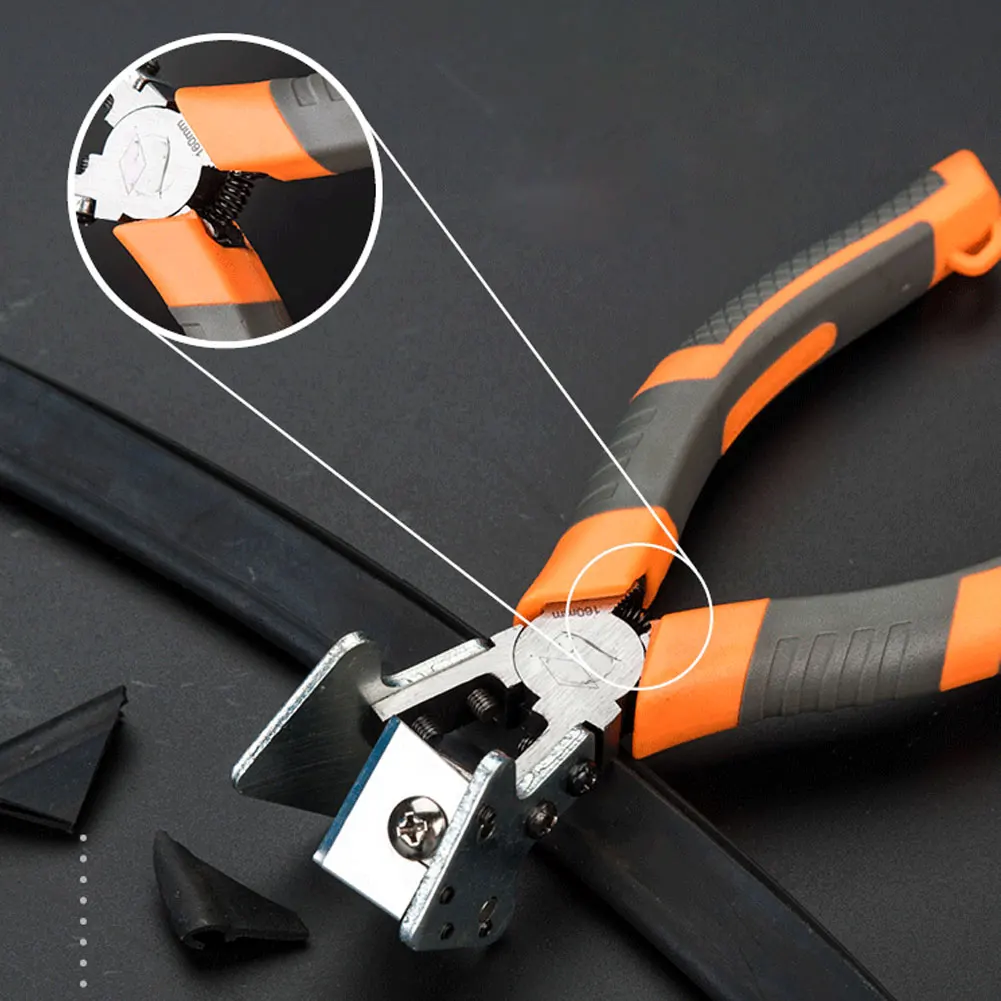 1PC Rubber Strip Shear V Shaped Strip Pliers With Anti skid handle Window Rubber Sealing Strip Shear Family Tool Accessory
1PC Rubber Strip Shear V Shaped Strip Pliers With Anti skid handle Window Rubber Sealing Strip Shear Family Tool Accessory