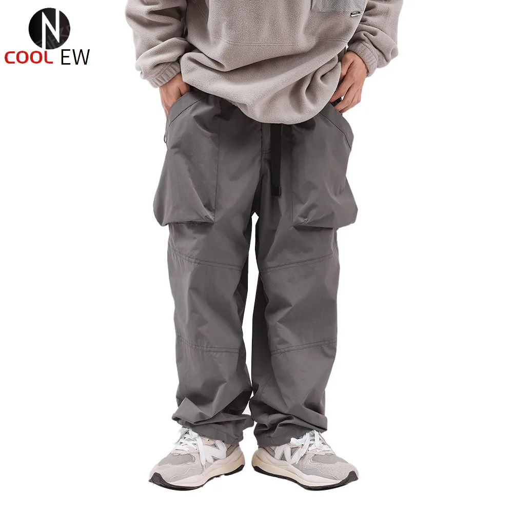 Multi-Pocket Cargo Pants with Belt Mens Safari Style Wide Leg Pants Elastic Waist Loose Casual Pants Trousers Men
Multi-Pocket Cargo Pants with Belt Mens Safari Style Wide Leg Pants Elastic Waist Loose Casual Pants Trousers Men