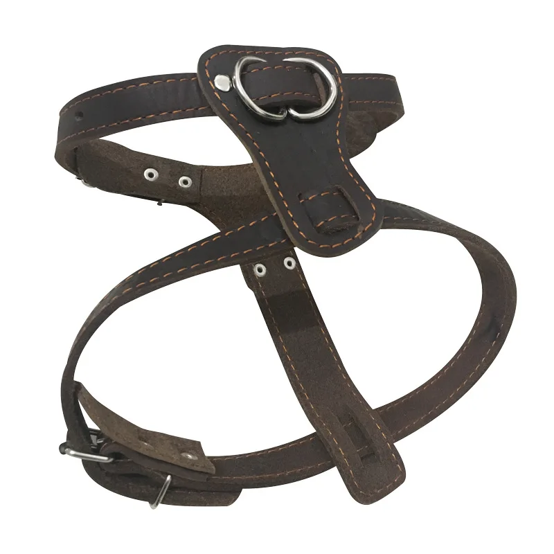 Real Leather Dog Harness Vest Walking Training Dog Harnesses Adjustable Strap for Small Medium Large big Dogs German Shepherd
Real Leather Dog Harness Vest Walking Training Dog Harnesses Adjustable Strap for Small Medium Large big Dogs German Shepherd