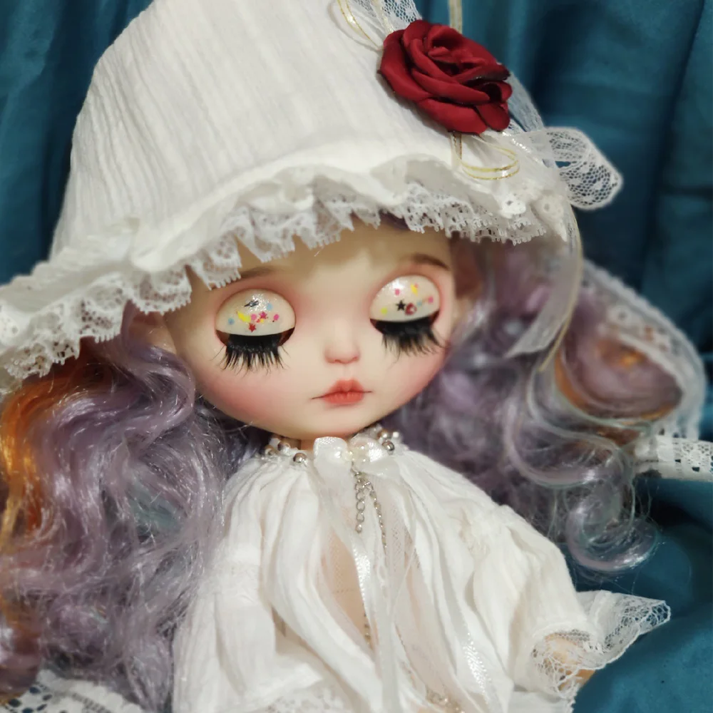 Кукла neo Blyth NBL 1/6 BJD на заказ, кукла с большими глазами, макияж с париком, матовое лицо, Классическая кукла для макияжа 7.30.14
Кукла neo Blyth NBL 1/6 BJD на заказ, кукла с большими глазами, макияж с париком, матовое лицо, Классическая кукла для макияжа 7.30.14