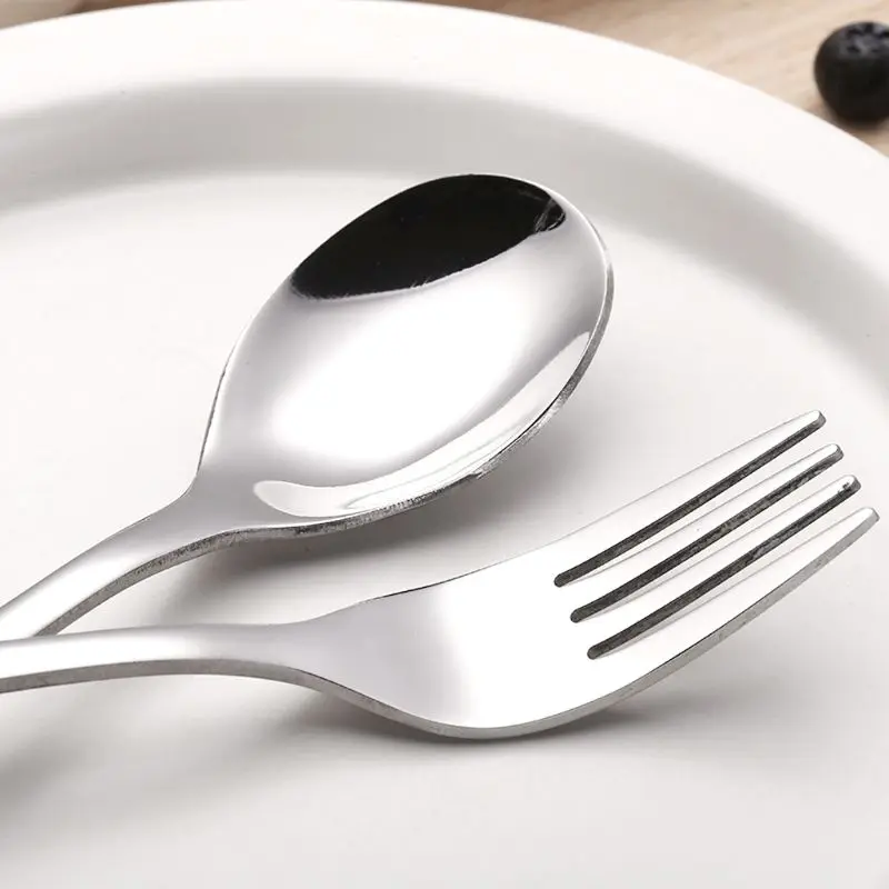 4pcs/set Baby Teaspoon Spoon Food Feeding Fork Knife Utensils Set Stainless Steel Kids Learning Eating Habit Children Tableware
4pcs/set Baby Teaspoon Spoon Food Feeding Fork Knife Utensils Set Stainless Steel Kids Learning Eating Habit Children Tableware
