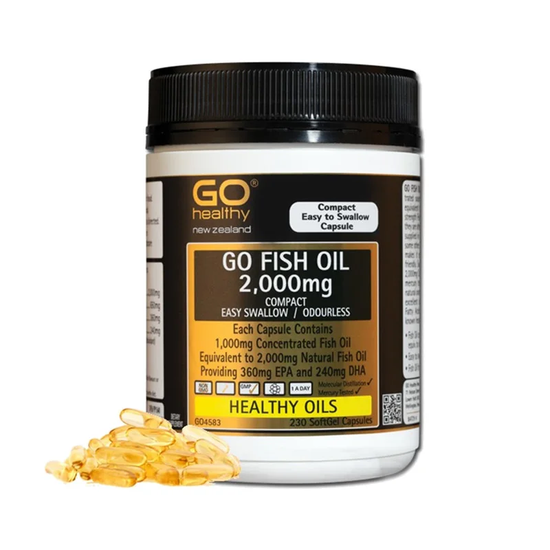 NewZealand Healthy Natural High Strength Odourless Fish Oil 2000mg 230 Capsules Omega 3 Fatty Acid VE Eye Brain Joint Mobility
NewZealand Healthy Natural High Strength Odourless Fish Oil 2000mg 230 Capsules Omega 3 Fatty Acid VE Eye Brain Joint Mobility