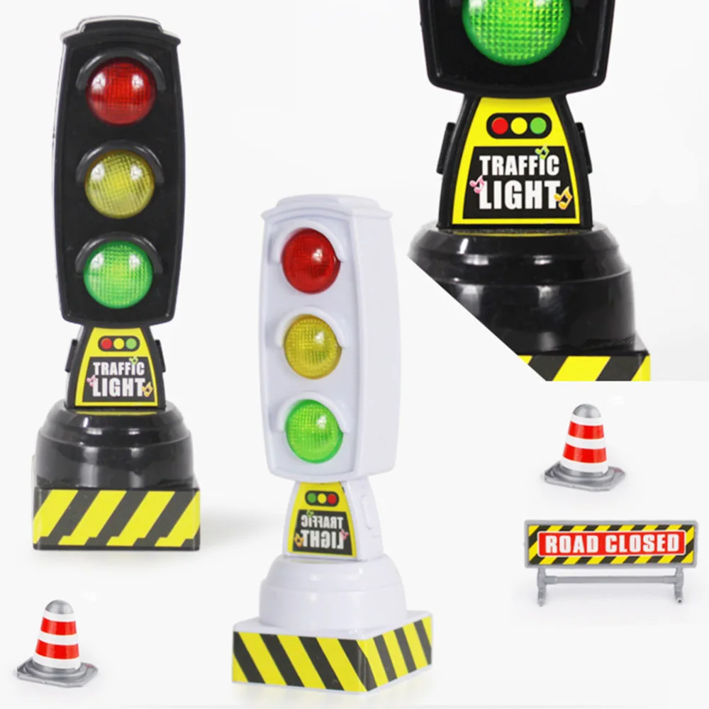 2pcs Singing Traffic Light Simulation Traffic Signal Model Interesting Road Sign Scene Accessories Children Early Educat
2pcs Singing Traffic Light Simulation Traffic Signal Model Interesting Road Sign Scene Accessories Children Early Educat