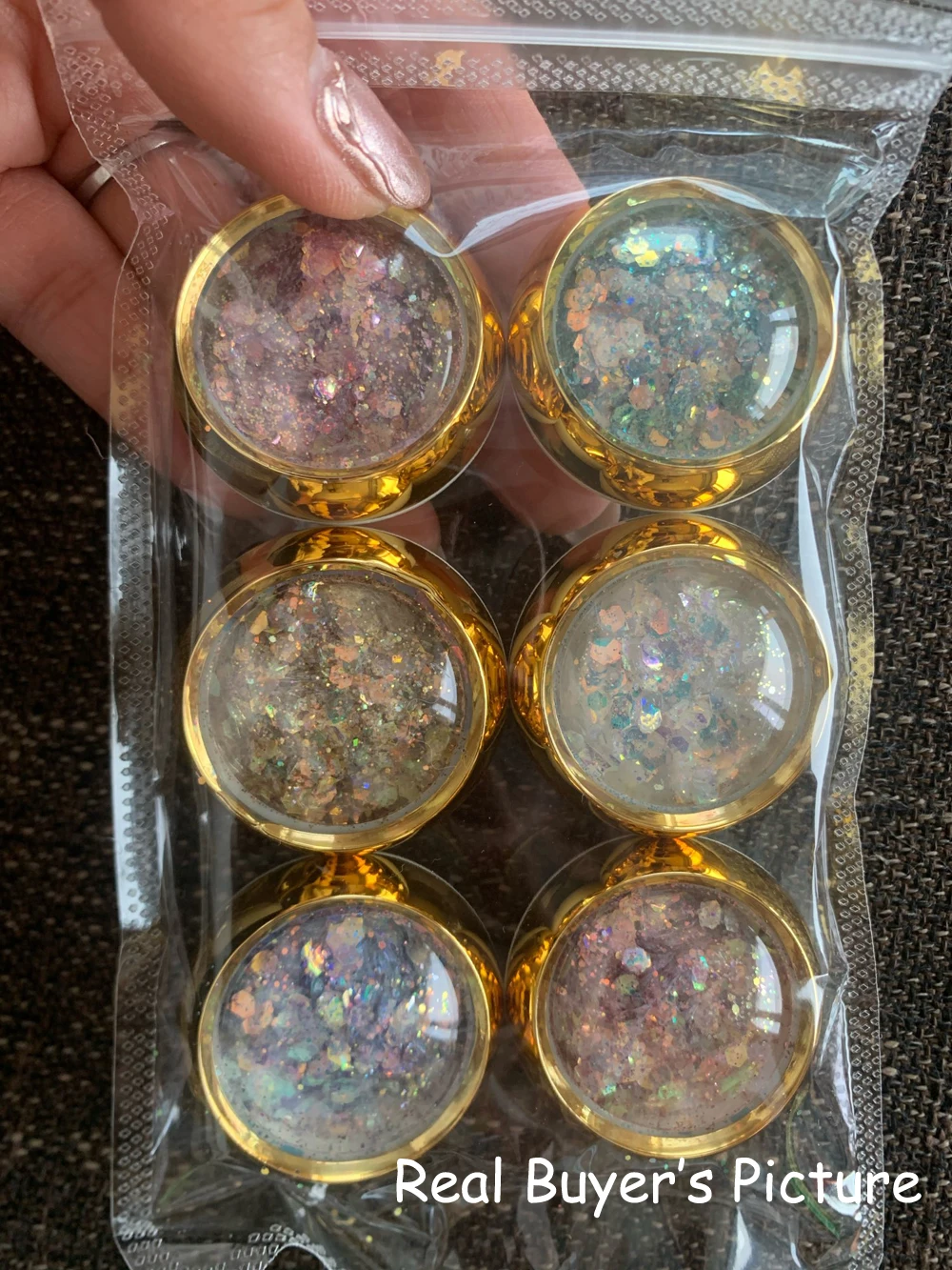 1 Set 6Box Holographic Nail Glitter Set Gold Bottle DIY Flake Nail Art Dust Hexagon Glitter Powder Mermaid Sequins For Nail
1 Set 6Box Holographic Nail Glitter Set Gold Bottle DIY Flake Nail Art Dust Hexagon Glitter Powder Mermaid Sequins For Nail